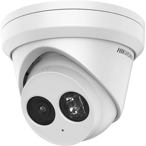 Hikvision DS-2CD2383G2-I Pro Series, AcuSense IP67 4K 2.8mm Fixed Lens, IR 30M IP Turret Camera, White